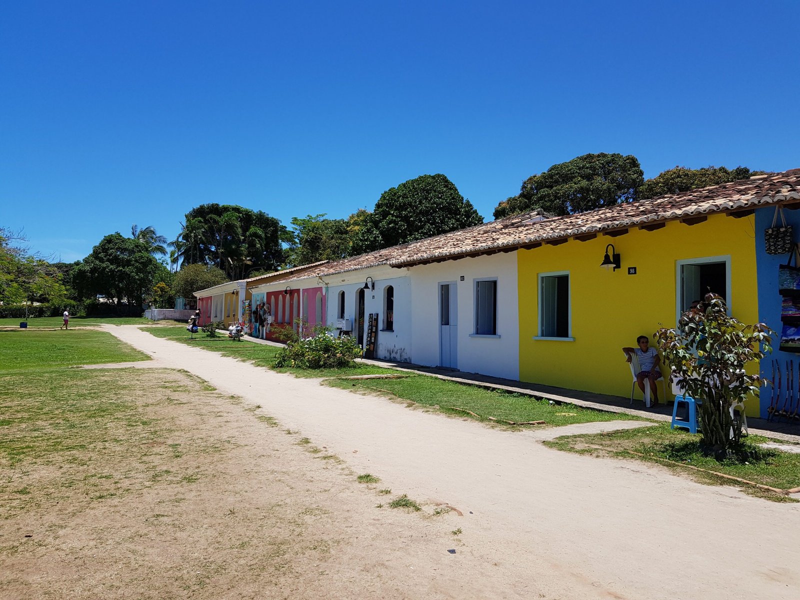 Maisons et façades colorées de Porto Seguro